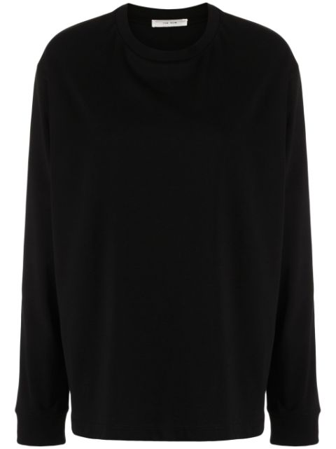 The Row long-sleeve crew-neck top