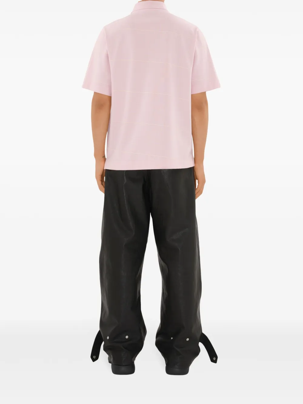 Burberry Gestreept poloshirt Roze