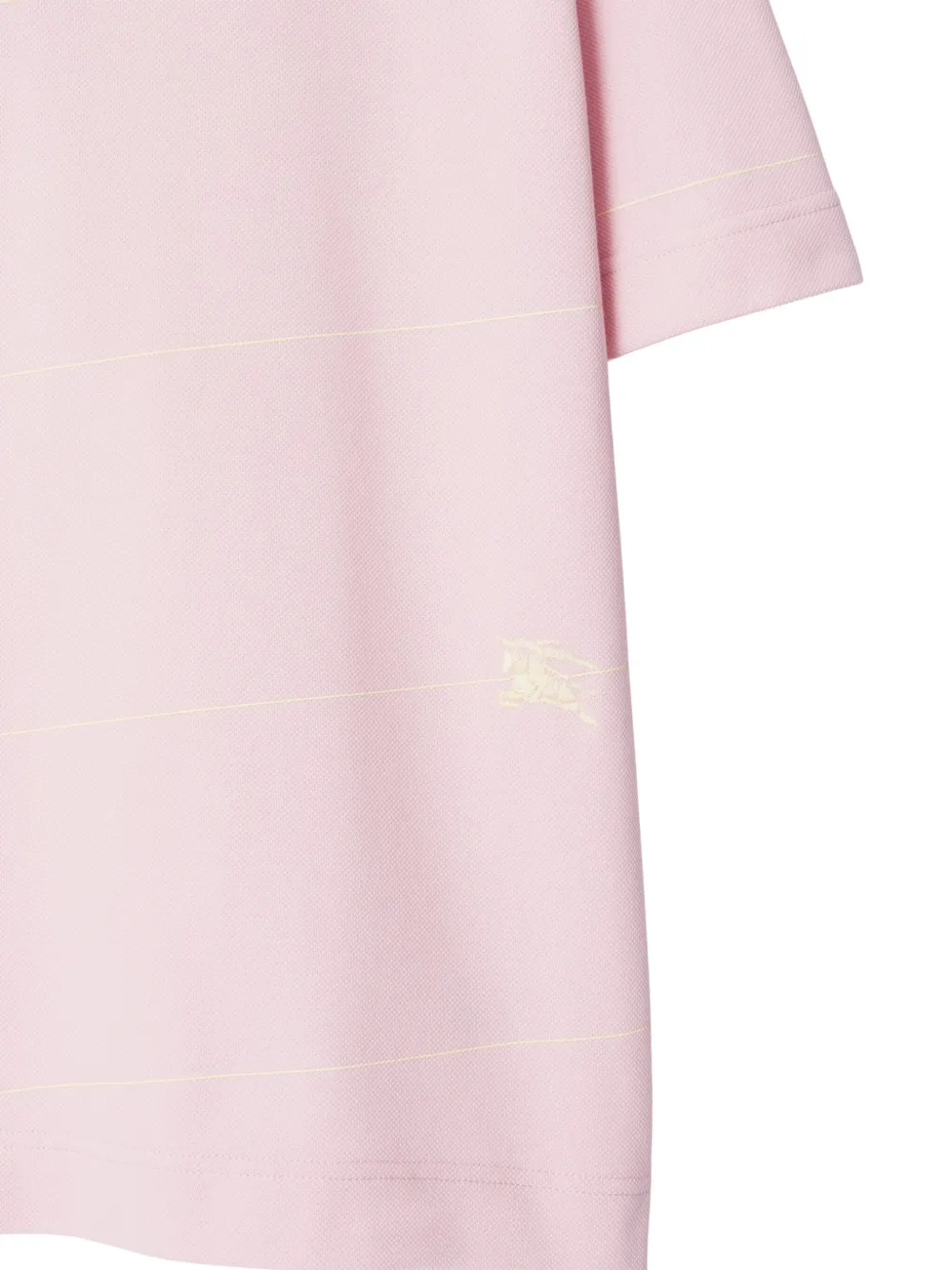 Burberry Gestreept poloshirt Roze
