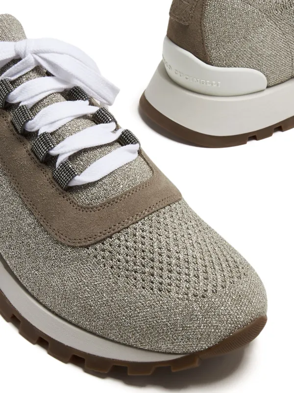 【関税＆送料込み】BRUNELLO CUCINELLI Sneakers Brunello Cucinelli - White Leather Low Top Sneaker