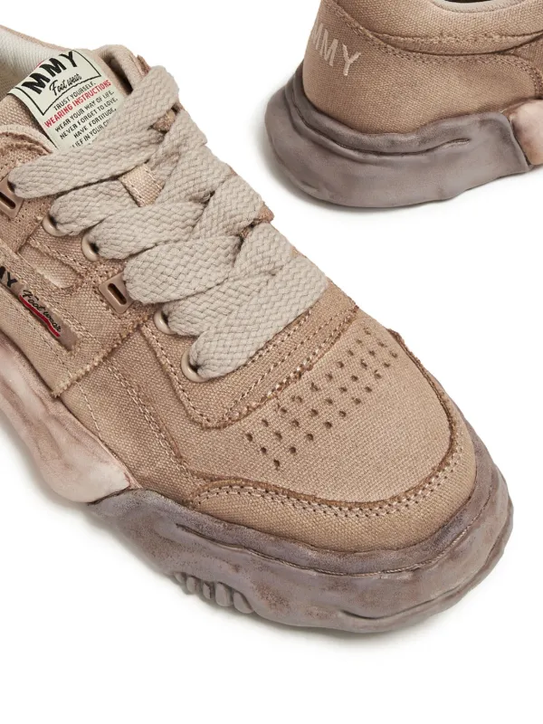 モカ Maison MIHARA YASUHIRO Parker low-top Sneakers | Brown