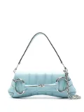 Gucci large Horsebit Chain shoulder bag - Blue