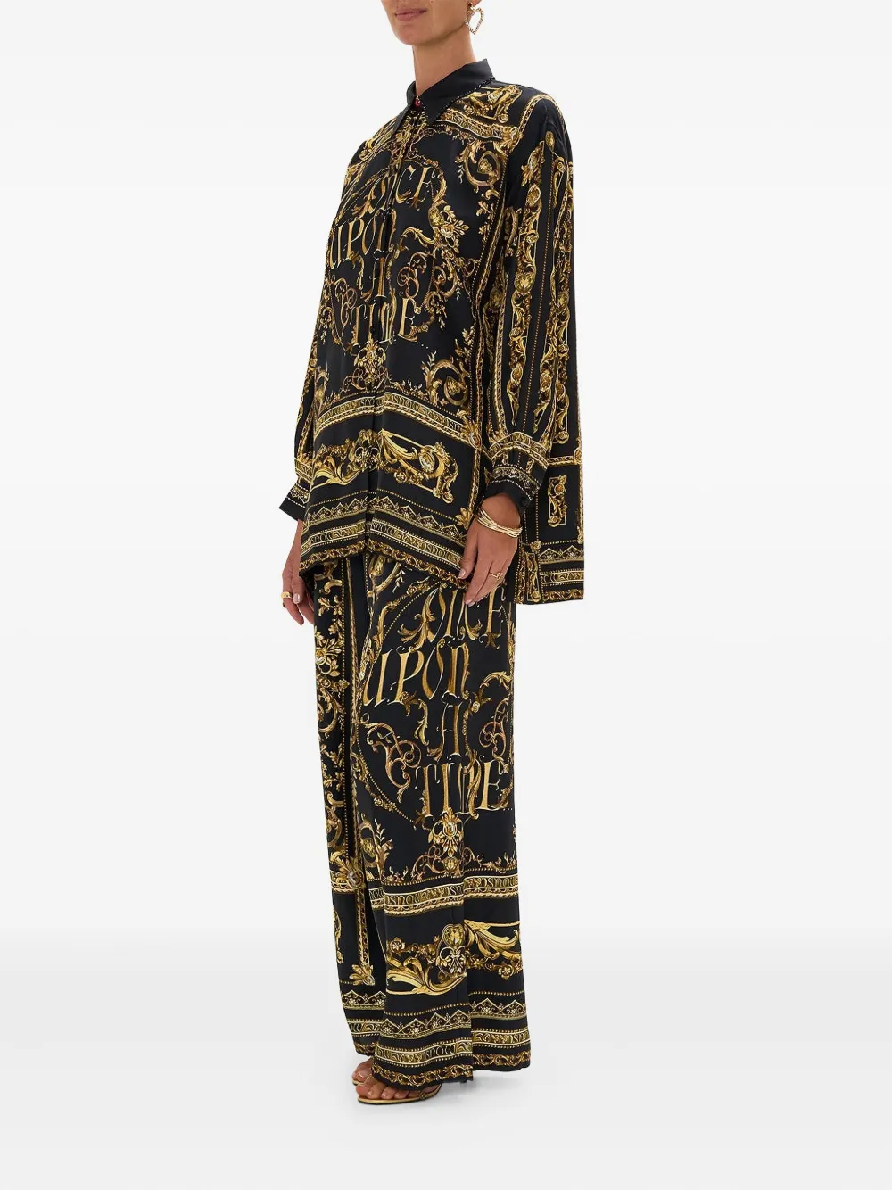 Camilla Once Upon A Time blouse Blauw