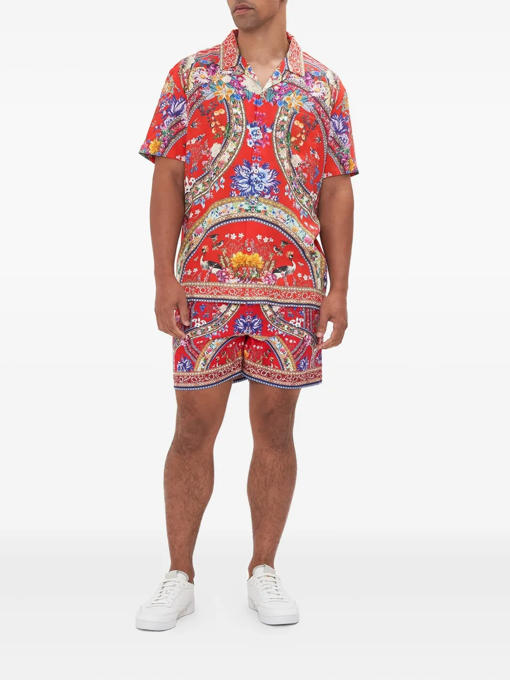 Camilla Summer Palace short-sleeve shirt - Rood