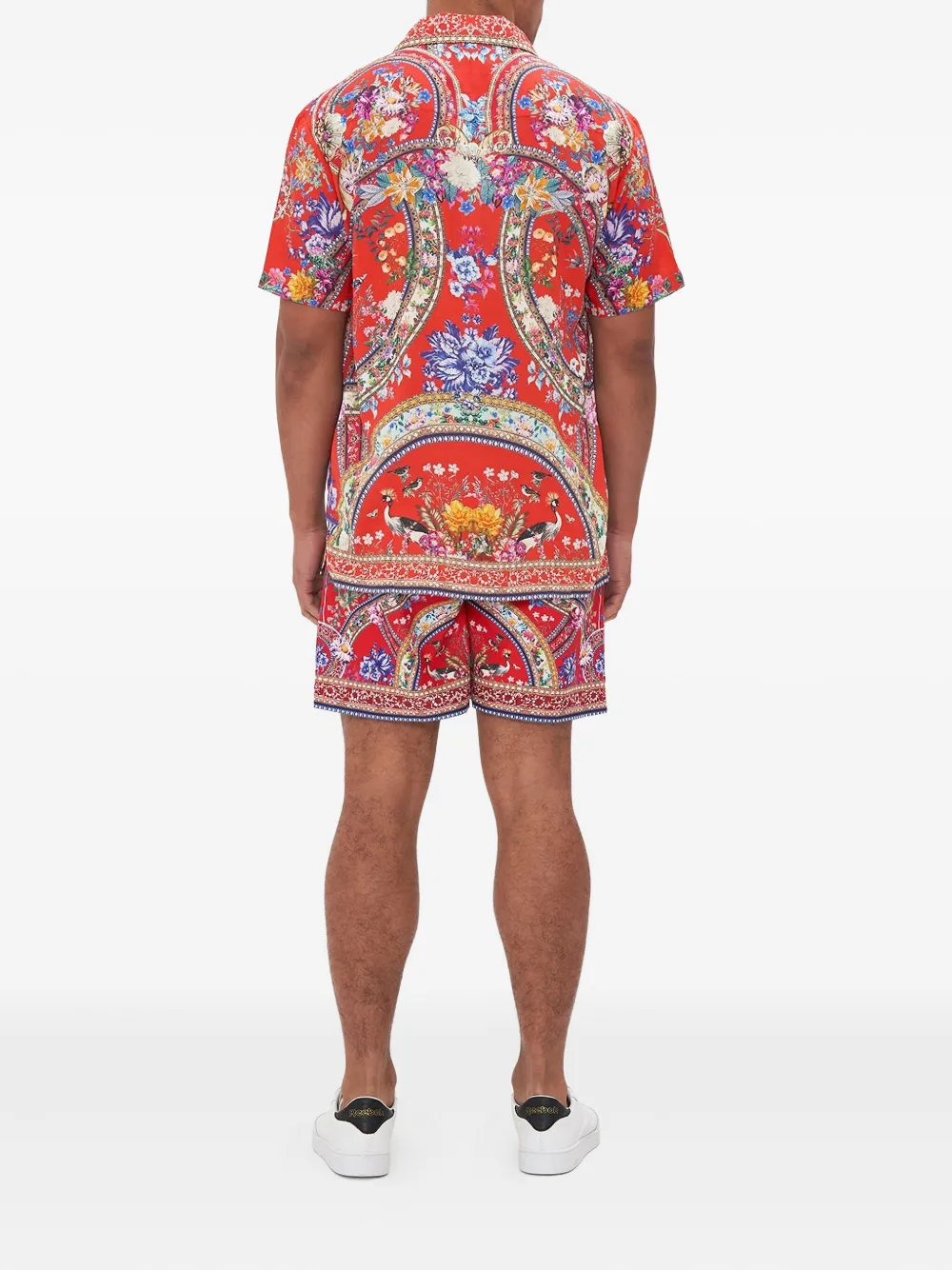 Camilla Summer Palace overhemd met korte mouwen Rood