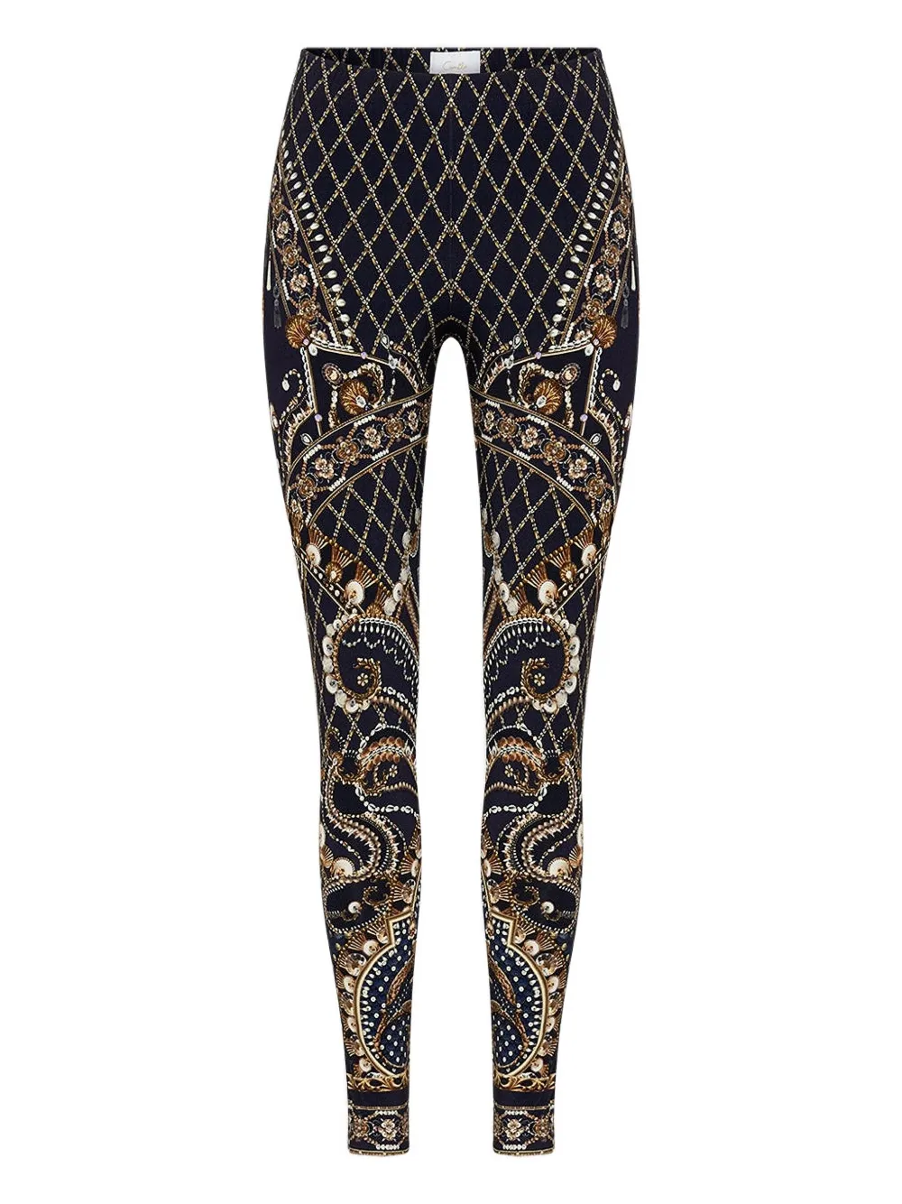 Camilla patterned leggings dance duke | Blue | Image 1