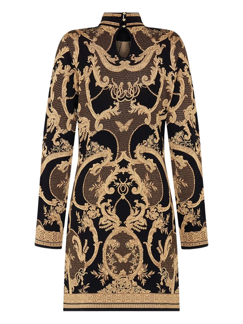 Camilla Magic in the Manuscript mini-jurk Zwart