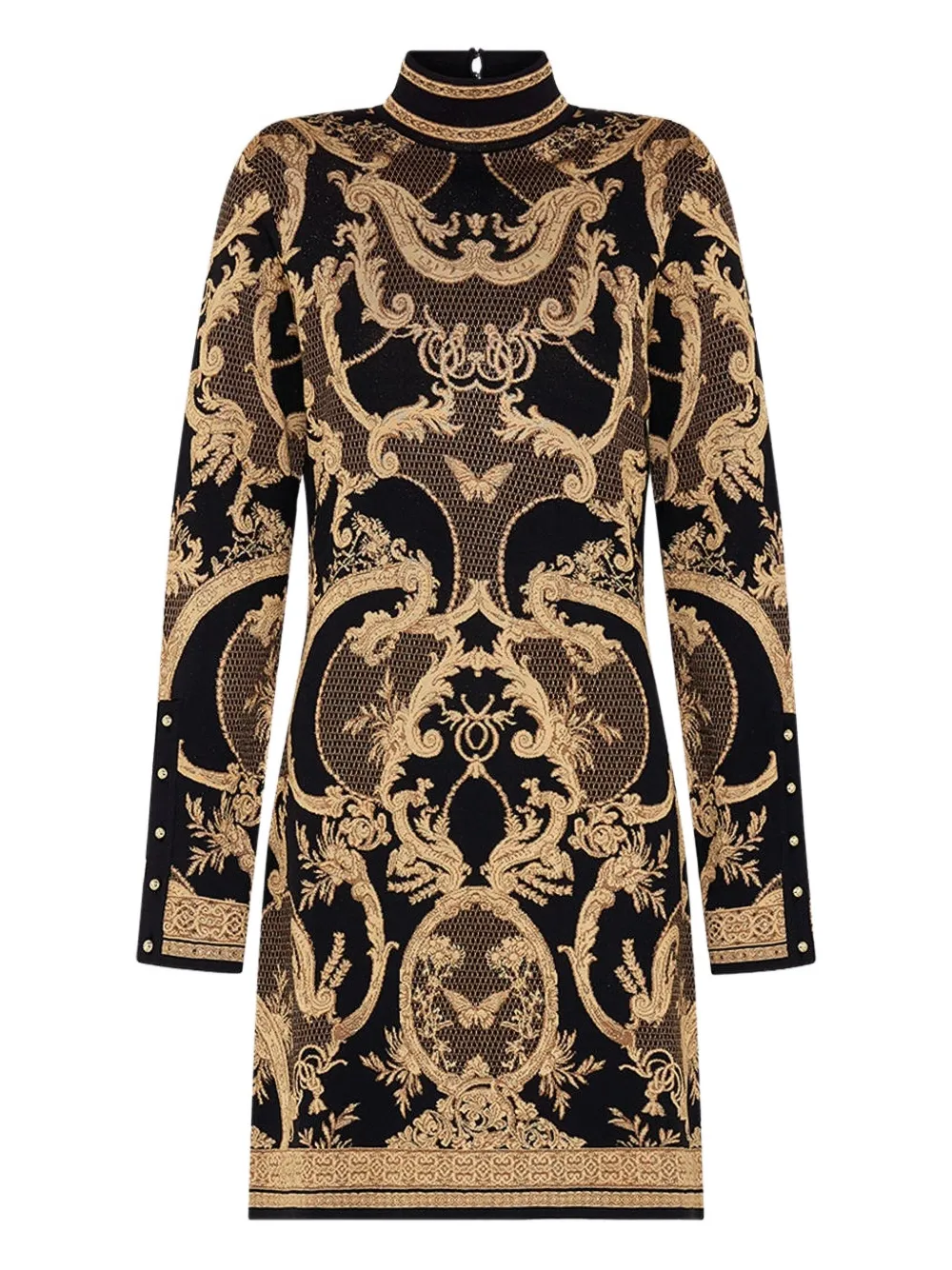 Camilla Magic in the Manuscript mini-jurk Zwart