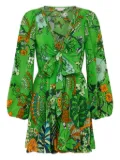 Camilla Good Vibes Generation mini dress - Green