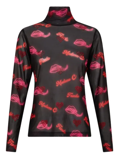 Camilla blusa Electric Loveland con cuelo de tortuga
