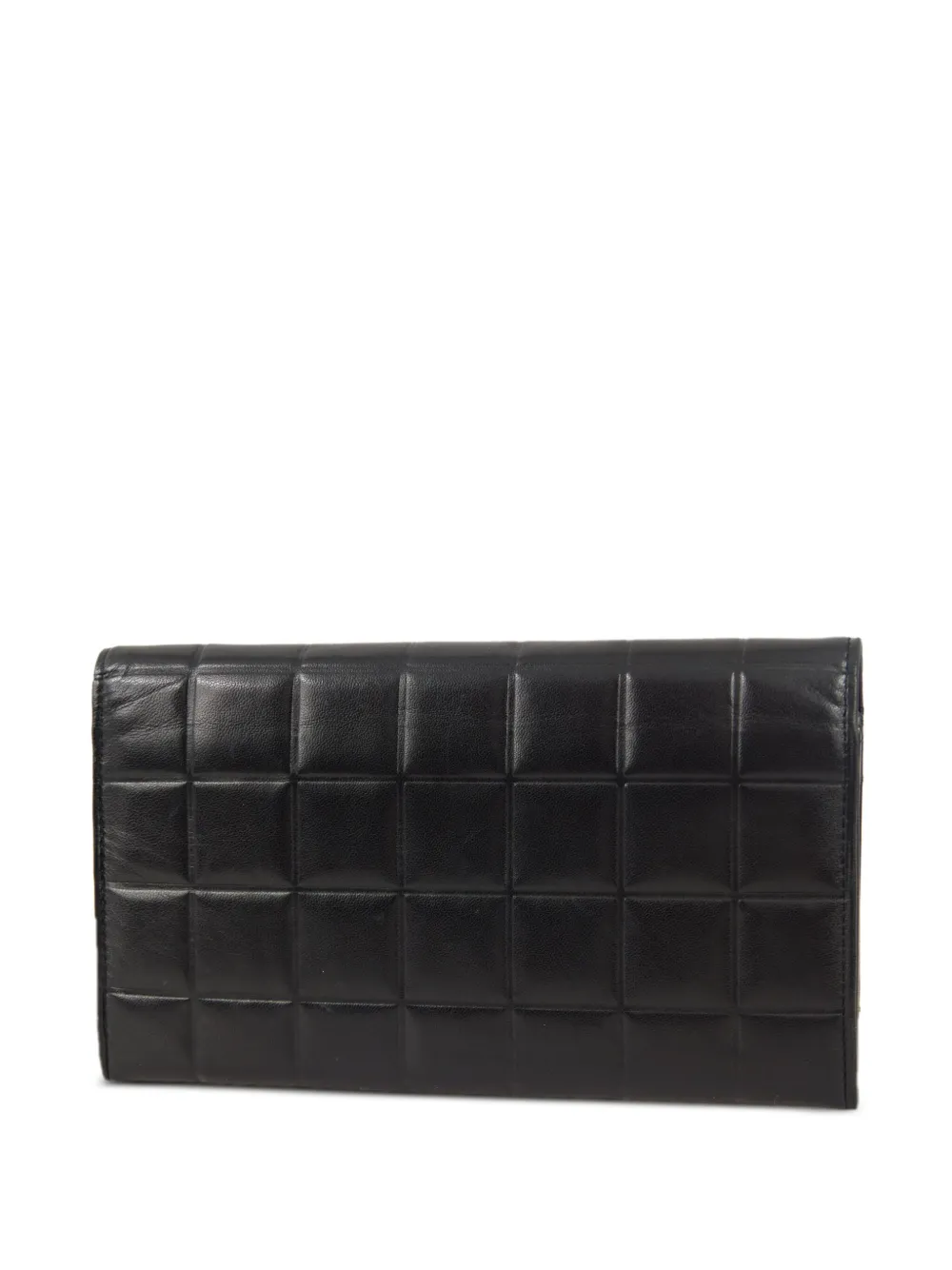 CHANEL Pre-Owned 2002 Choco Bar clutch - Zwart