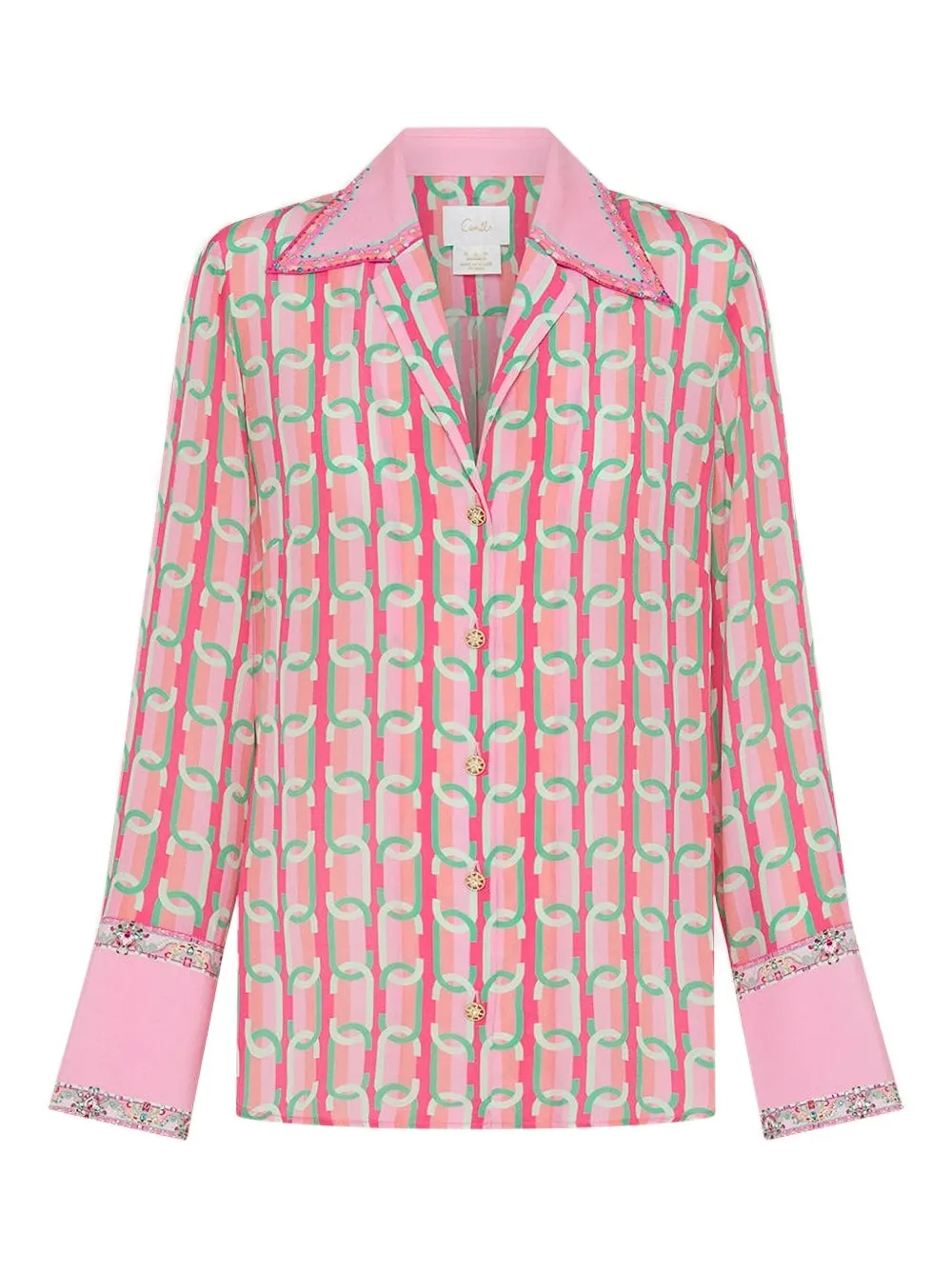Camilla Tea With Tuschinski シャツ - ピンク