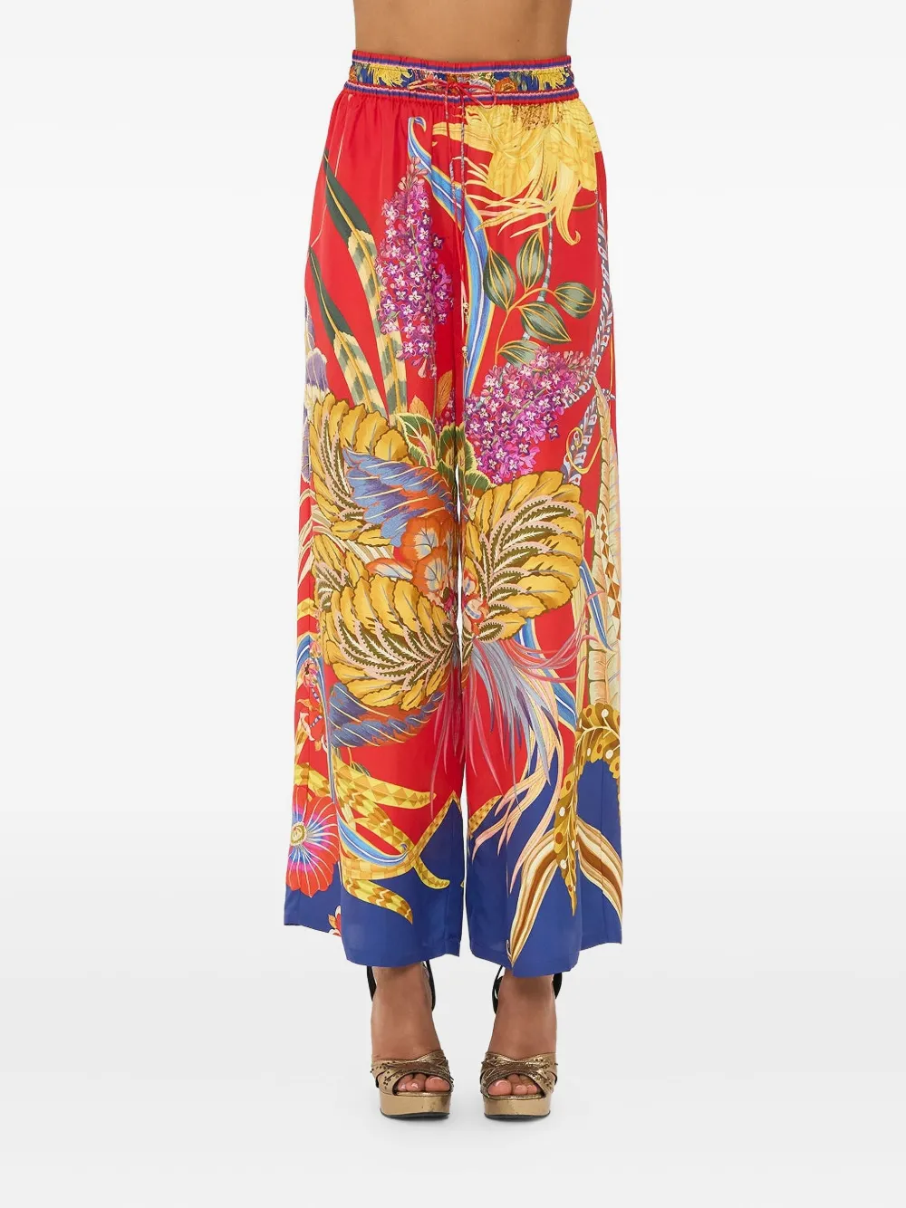 Camilla Through Vincent's Eyes straight broek Rood