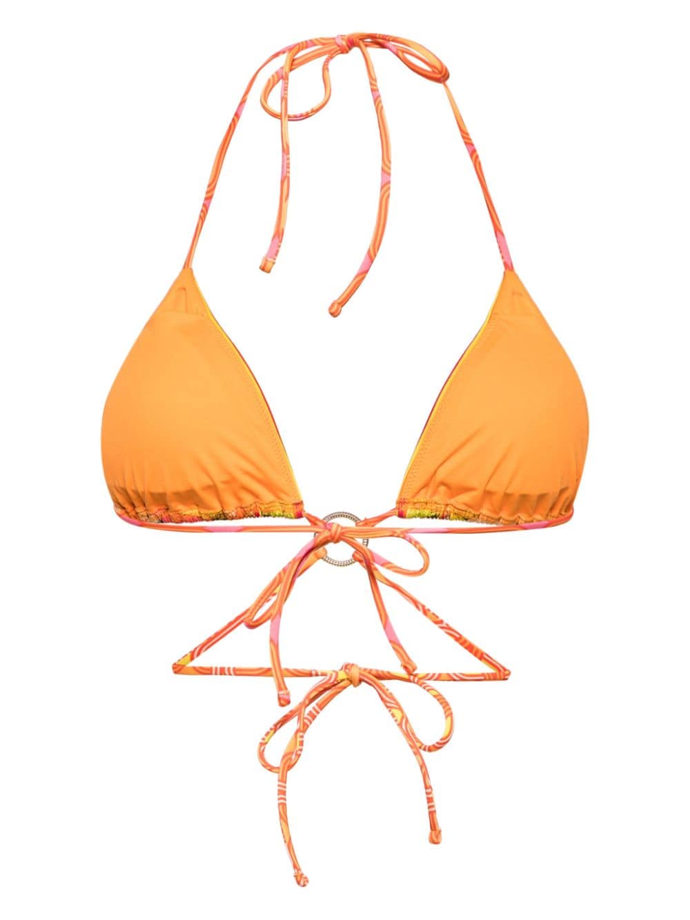 Camilla Bikinitop met print - Oranje