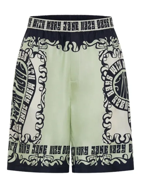 Camilla baggy print shorts