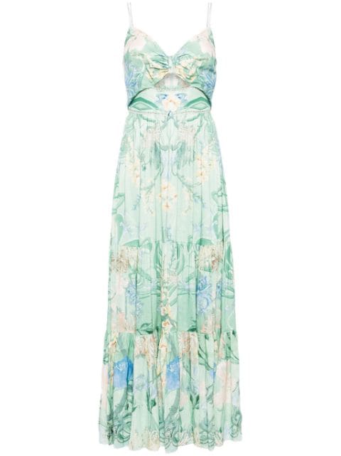 Camilla graphic-print maxi dress