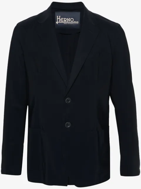 Herno blazer con solapas de muesca