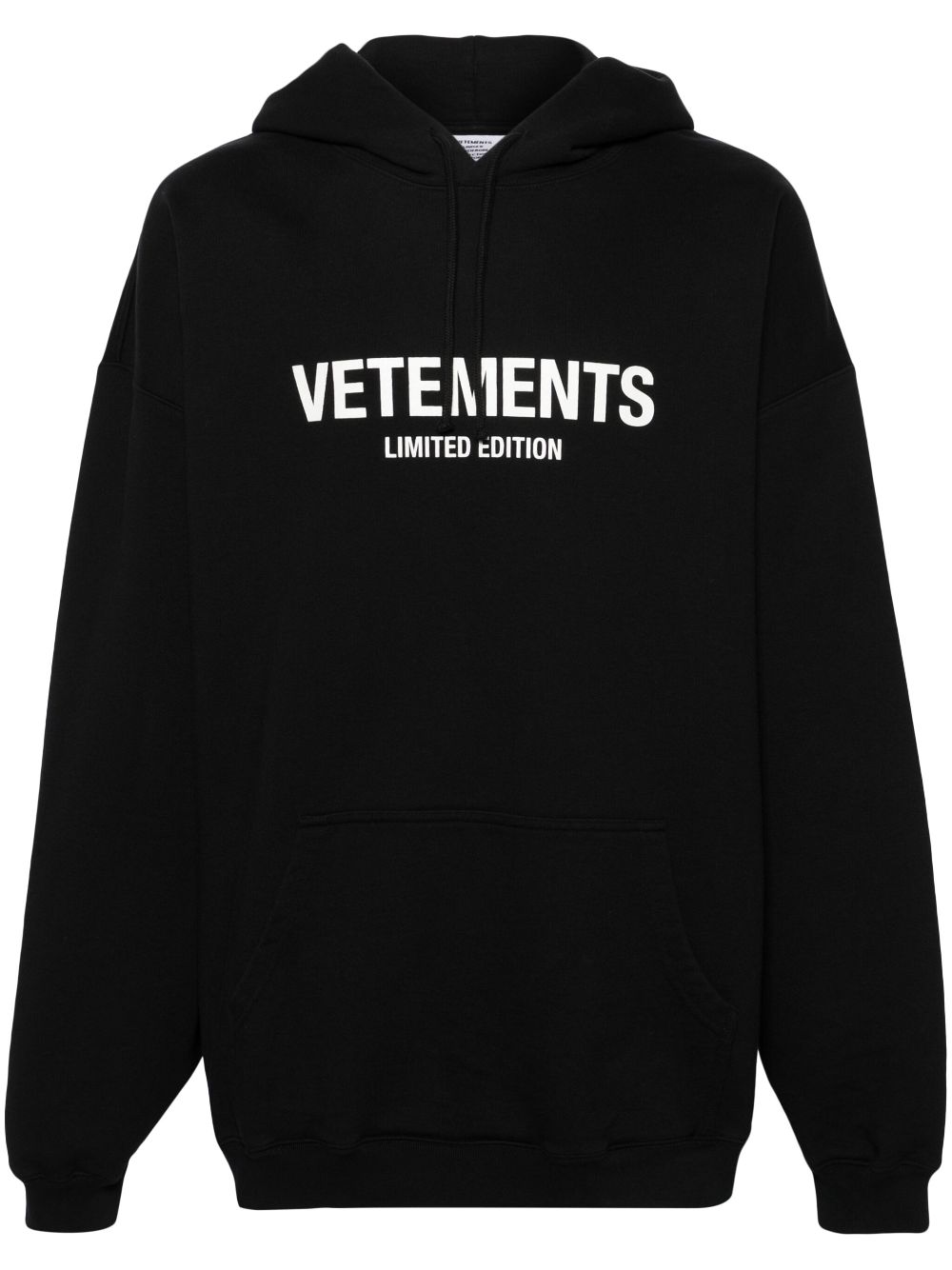 VETE TS Jersey hoodie Zwart