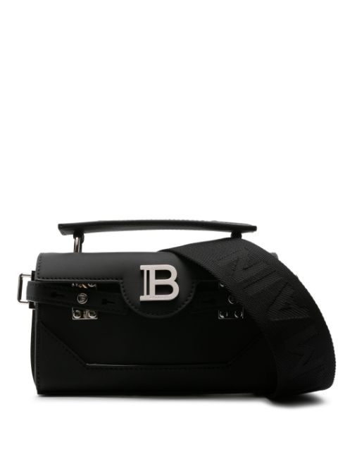 Balmain faux-leather messenger bag