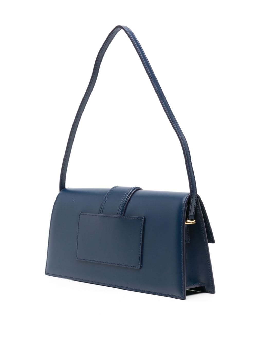 Shop Jacquemus Le Bambino Long Shoulder Bag In Blue