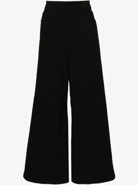 Juun.J waist-straps wide-leg trousers