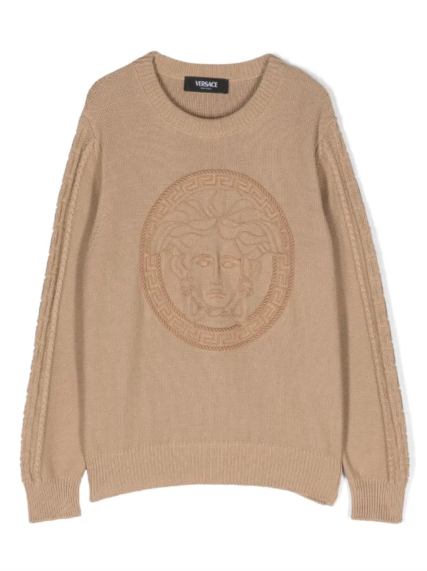 Versace medusa jumper discount