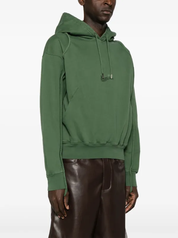 JACQUEMUS｜HOODIES/SWEATS (LE SWEATSHIRT CAMARGUE (22H22 Jacquemus Green 'Le Sweatshirt Camargue' Hoodie Jacquemus