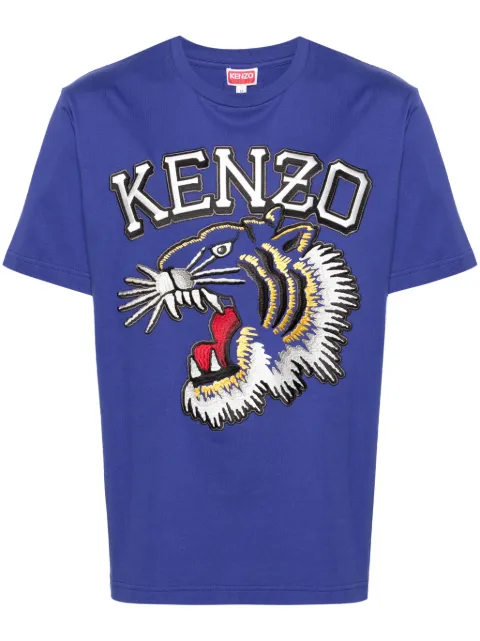 Kenzo Tiger Varsity cotton T-shirt