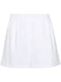 Kenzo broderie-anglaise high-rise short shorts - White