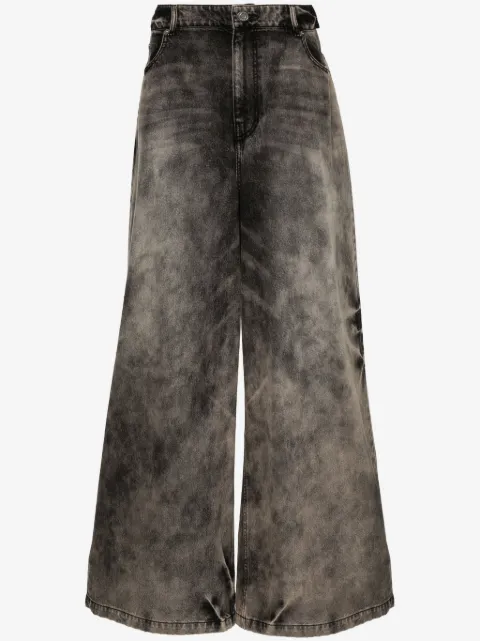 Juun.J waist-straps wide-leg trousers