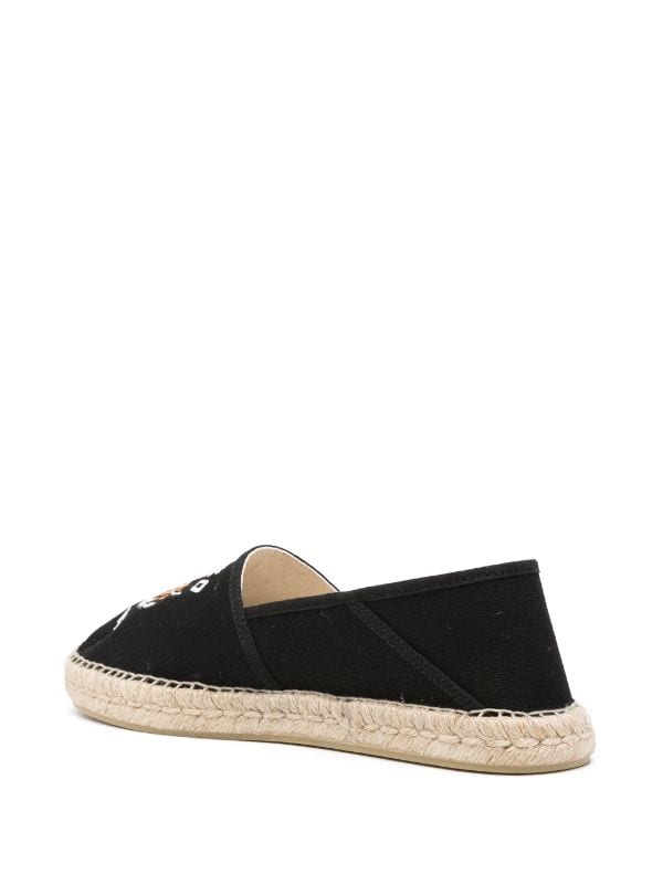 Kenzo tiger cheap espadrilles black