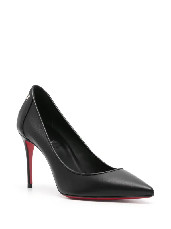 Christian Louboutin Scarpin Sporty Kate Sling Com Salto 85mm