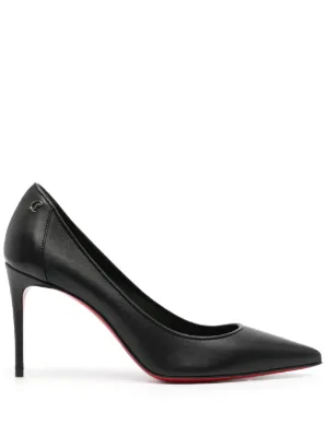 Christian Louboutin Kate 85mm ポインテッドトゥ パンプス | ブラック