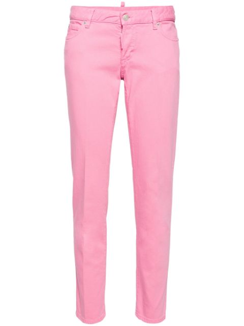 DSQUARED2 Pink Bull low-rise skinny jeans Women