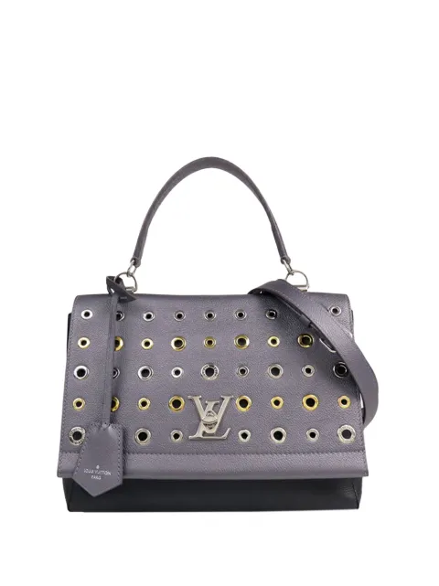 Louis Vuitton Pre-Owned Eyelet LockMe II two-way handbag WOMEN