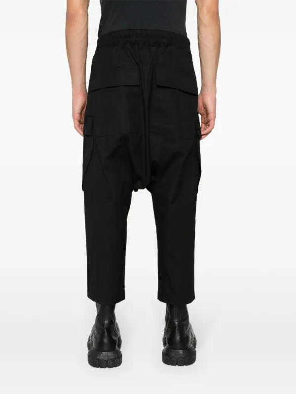 rick owens drop crotch pants