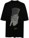 Rick Owens Ron Jumbo SS cotton T-shirt - Black