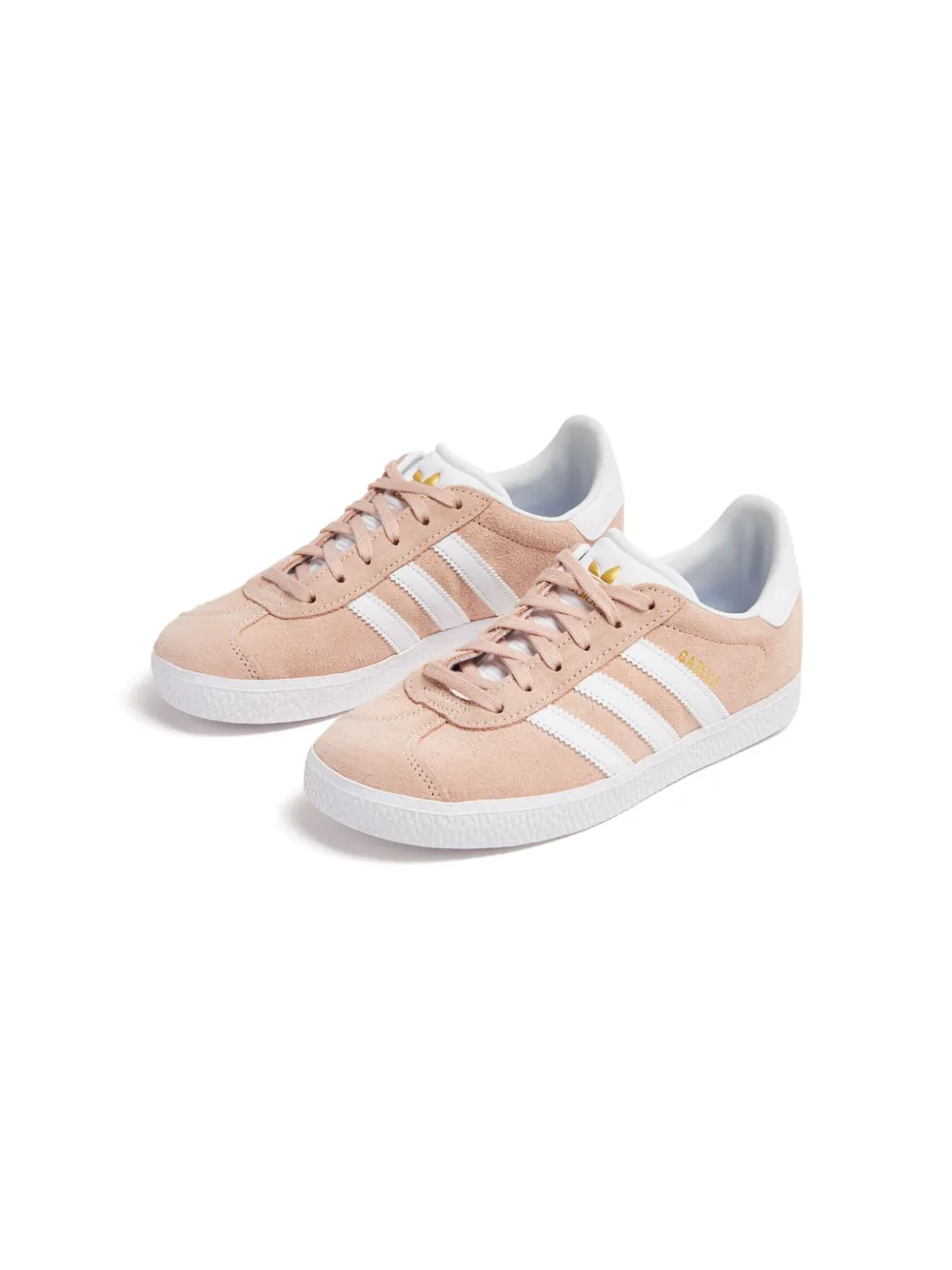 Shop Adidas Originals Three-stripe Lace-up Sneakers In Pink