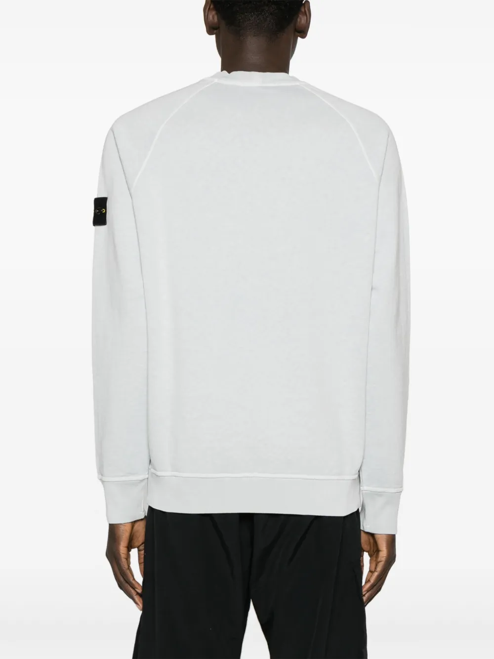 STONE  コンパス スウェットシャツ Stone Island コンパスバッジ スウェットシャツ | ブルー