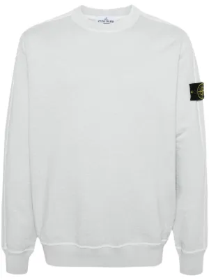Stone island clearance crewneck white