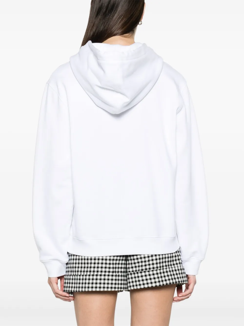 Moschino Hoodie met tekst Wit