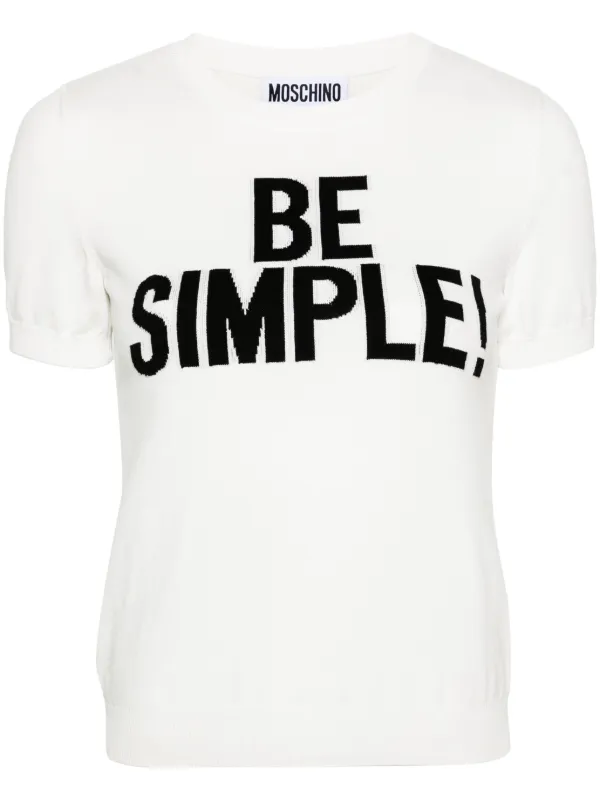 Basic best sale slogan jumper