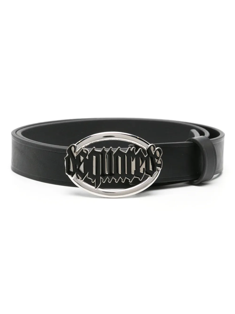 Ro Rox Cintura Gotica Punk Con Catena – Finta Pelle Nera, Fibbia Quadrata, 3 Taglie