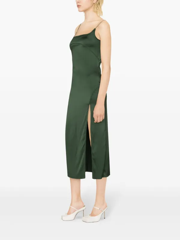 ワンピース JACQUEMUS SS25 LA ROBE NOTTE (251DR1001713 8CP) Jacquemus - La Robe Notte Dress in Croco Brown – Stoy