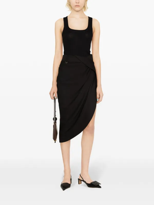 Jacquemus Le Debardeur タンクトップ | ブラック | FARFETCH JP