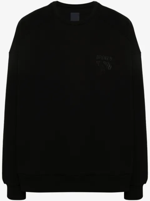 Juun.J embroidered-logo sweatshirt