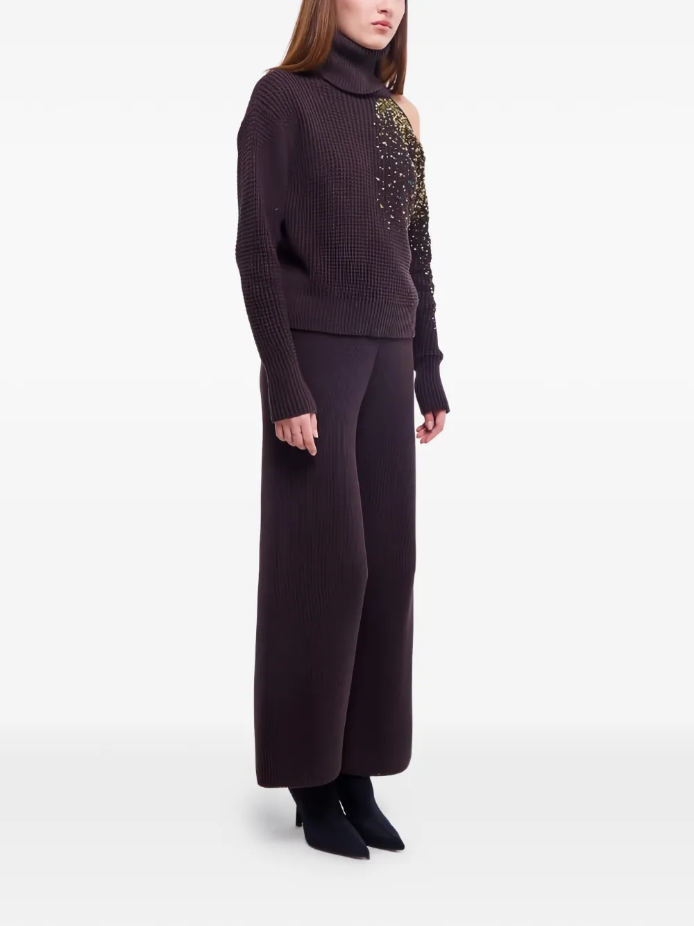 Izaak Azanei Straight broek Bruin