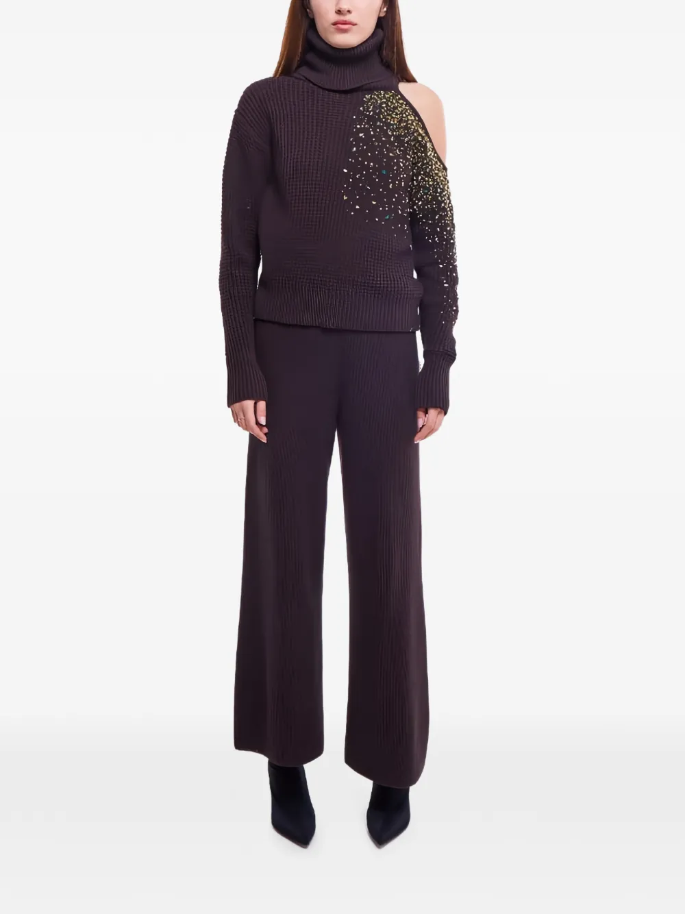Izaak Azanei Straight broek Bruin