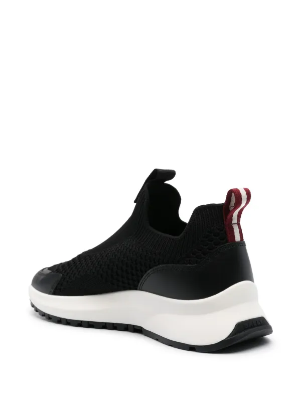 Bally knitted-upper slip-on Sneakers | Black | FARFETCH