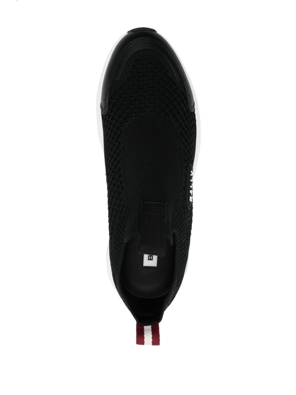 Bally Gebreide sneakers Zwart